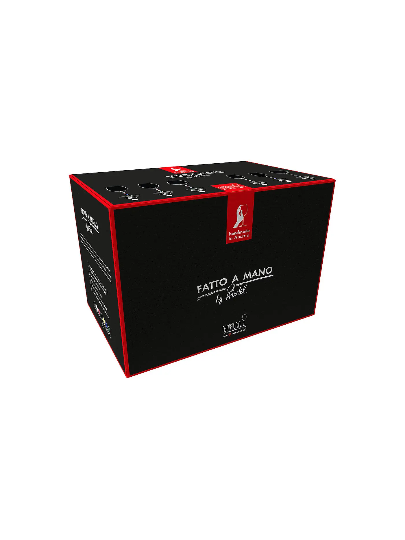 RIEDEL | Rotweinglas 6er Set Cabernet/Merlot FATTO A MANO | 
